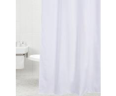 Tenda da doccia | grande scelta di belle tende da doccia di alta qualità | 12 anelli inclusi | impermeabile | effetto anti-muffa (180 x 180 cm, Bianco)