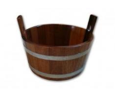 Fiori Berg sauna vasca/doccia con base in legno kambala, 16 L.