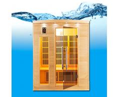 Apollo-Sauna a infrarossi, a 3 posti