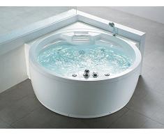 Vasca idromassaggio angolare da interno - Vasca spa tonda - MILANO