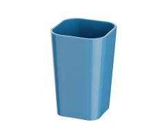 Wenko Candy 20293100- Bicchiere porta spazzolini, in plastica, 7,3 x 11 x 7,3 cm, colore petrolio