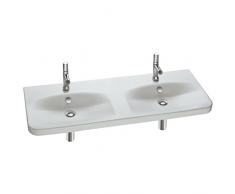 Doppio piano lavabo 120 x 46 centimetri Replay di Jacob Delafon.