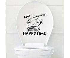 Tutoy Piccolo Ragazzo Wc Sedile Copertina Sticker Bagno Closetool Impermeabile Muro Decorazione Casa Decalcomania