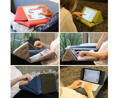 IPEVO PadPillow Cuscino Leggio per iPad Air e iPad mini e iPad 4 e iPad 3 e iPad 2 e 1 - Kaki Chiaro