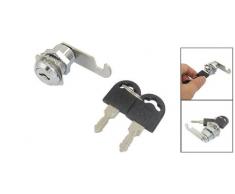 Sourcingmap a12082900ux0564 - 19 millimetri x 25mm filo scrivania cassettiera cassetta degli attrezzi della serratura quarto di giro cam