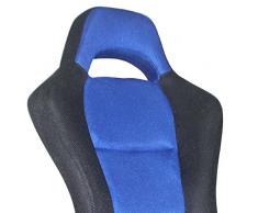 POLTRONA Da Ufficio Colori Come FC INTER Calcio ERGONOMICA Mod. RACING