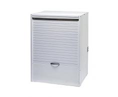 Mobile coprilavatrice, misura cm.91x60x66, a serrandina in pvc per esterno
