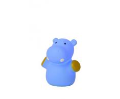 Lucide, Lampada per bambini, a forma di Ippopotamo, 8 x 8 x 10 cm