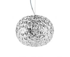 Planet LED lampada a sospensione Design kristall/H 27cm/ Ø 33cm
