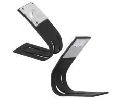 CLIP LAMPADA LED LUCE DA LIBRO LETTURA VIAGGIO 20x4cm