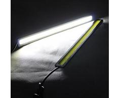 XCSOURCE 2x diurne a LED luce della lampada della nebbia impermeabile Driving bianco 12V 17 centimetri MA119