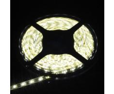 3528 SMD Lampada Calda Bianca Impermeabile 5M 300Leds LED Lampada Tubo Neon + Regolatore LD124