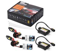 XCSOURCE 55w di conversione HID Xenon Kit Zavorra fascio sottile unica e Bi-Xenon H1 8000K Opzioni del faro 9004 Canbus senza errori LD706