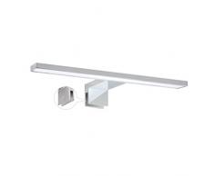 Lampada da Specchio, a LED, in alluminio, IP44, da bagno, 230 V - 4,5 W, 220 lm Leuchte warmweiß