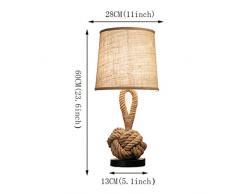 DUY lampada da tavolo retrò YSADU lampada a sospensione design E27 camera da letto creativo comodino AC110-240V soggiorno studio decorazione piccola lampada da tavolo