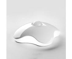 Eyourlife-Sensore di movimento, luce a LED-Luce notturna automatica, Luce da notte senza fili-Ciotolina a forma di quadrifoglio, Lampada per comodino/armadio/scala cabina/viaggio