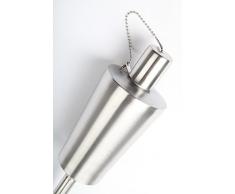 1 Fiaccola da Giardino in Acciaio inox 115 cm
