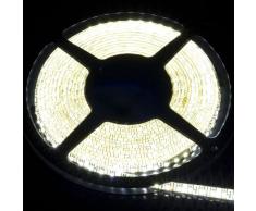 STRISCIA LED 5M SMD 3258 LED BIANCO FREDDO LED 5M 500CM Impermeabile 600LED 3528 SMD Lampada Calda Bianca Tubo Neon showcase LD122