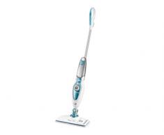BLACK+DECKER FSM1620S-QS Lavapavimenti a Vapore Steam-Mop, con Sistema di Profumazione Steam Perfume