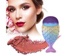 XCSOURCE Scala di pesce Spazzola di trucco Bottiglia di base Fishtail Fondotinta di spazzola in polvere Makeup Spazzola cosmetica MT504