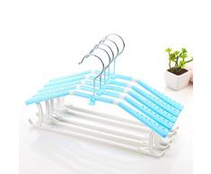 Cremagliera telescopica/Palo stendibiancheria/portasciugamani da bagno/ vestiti stendino/ balcone stendino/ Polo di plastica lunghi vestiti-E
