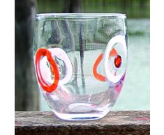 Tognana Set 6 Bicchieri Acqua Brenda arancio