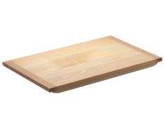 Asse da pasta in tiglio massello 60x40x2 cm - E2012/60
