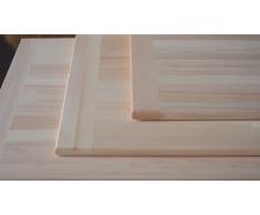 Asse da pasta in Pioppo Massello 140x70x2.2 Cod. D/TPS140