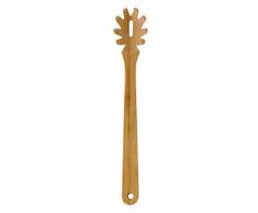 Quid 5759230 - Cucchiaio servi-spaghetti in legno, 35,5 x 25 x 2 cm, in bambù, 2 pezzi