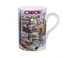 James Sadler - Tazza di porcellana, di design o di Londra punti di riferimento, multicolore