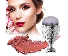 XCSOURCE Scala di pesce Spazzola di trucco Bottiglia di base Fishtail Fondotinta di spazzola in polvere Makeup Spazzola cosmetica MT502