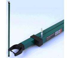 Marko Homewares Supporto telescopico resistente per palo esterno stendibiancheria 2,5 m