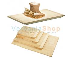 Asse da pasta in tiglio massello 100x60x2 Cod. C4324