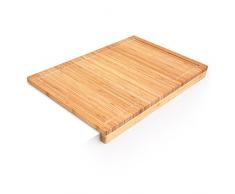 Relaxdays Tagliere in bambù 56 x 38 x 5 cm cucina ca. 56 x 38 x 5 cm