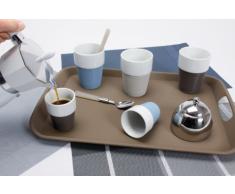Quid 4036139 My Club Sweet - Vassoio in melammina con rivestimento antiscivolo, colore: Marrone