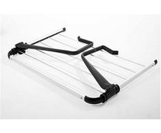 WGE Balcone Bagno Creativo Essiccazione Rack Al Di Fuori Della Lega Di Alluminio Asciugatura Vestiti Palo Pieghevole Multifunzionale Stendibiancheria