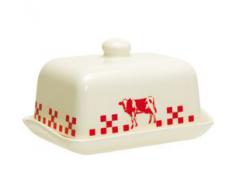 Quid Marguerite Country 2058059 - Porta burro Fayence, 17,5 x 12,7 x 10 cm