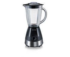 Severin SM 3718 Frullatore 550 W, Caraffa in Vetro, Capacita 1.5 Litri, Tritaghiaccio