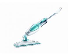 BLACK+DECKER FSM1630S Steam-Mop Deluxe Lavapavimenti a Vapore con Testa Snodabile e Funzione Extravapore,, 1600 W, Bianco