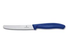 Victorinox SwissClassic Coltello per bistecca, Acciaio Inossidabile, Blu