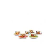 Tognana Iris Breakfast Confezione 6 Tazze Caffe Con Piattino