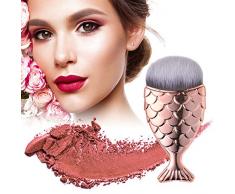 XCSOURCE Scala di pesce Spazzola di trucco Bottiglia di base Fishtail Fondotinta di spazzola in polvere Makeup Spazzola cosmetica MT501