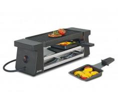 Spring - Set per raclette Compact, colore: Nero