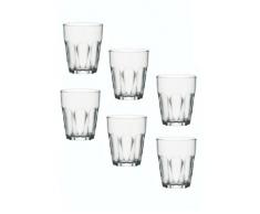 12 Bicchieri Acqua Succo Bicchieri Succo Perugia Comodino Vetro Universal Bicchieri Vetro 14 Cl