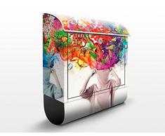 Cassetta postale design Brain Explosions 39x46x13cm, Größe:46cm x 39cm