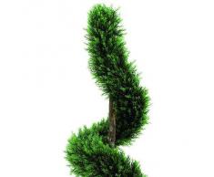 Euro Palms 82606960, Pianta ornamentale: Cipresso a spirale, 120 cm, Verde (Grün)