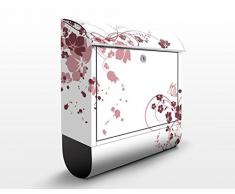 Cassetta postale design Apricot Blossom 39x46x13cm, Größe:46cm x 39cm