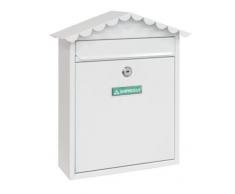 Arregui 1832D104 - Buca delle lettere modello Visit, 26 x 9 x 36 cm, colore: bianco