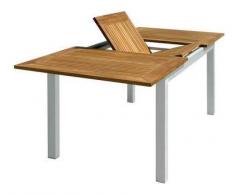 Mobili giardino RTT82 MOBILI IN TEAK E ALLUMINIO colore avorio TAVOLO AJACCIO