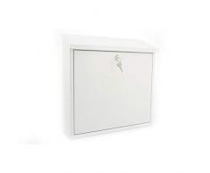 Sterling MB03WR - Cassetta per la posta, design moderno, colore: Bianco